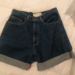 L.L. Bean High waisted shorts